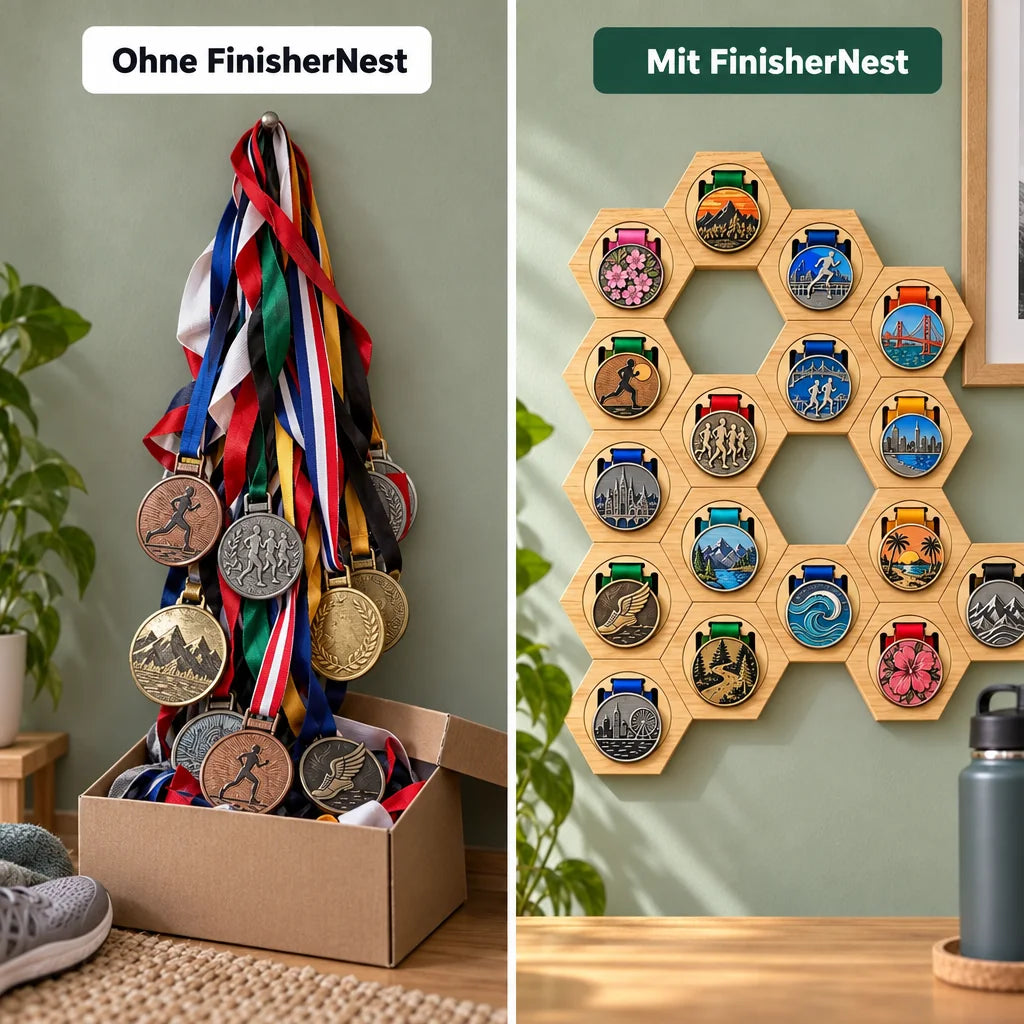 Ohne FinisherNest und mit FinisherNest